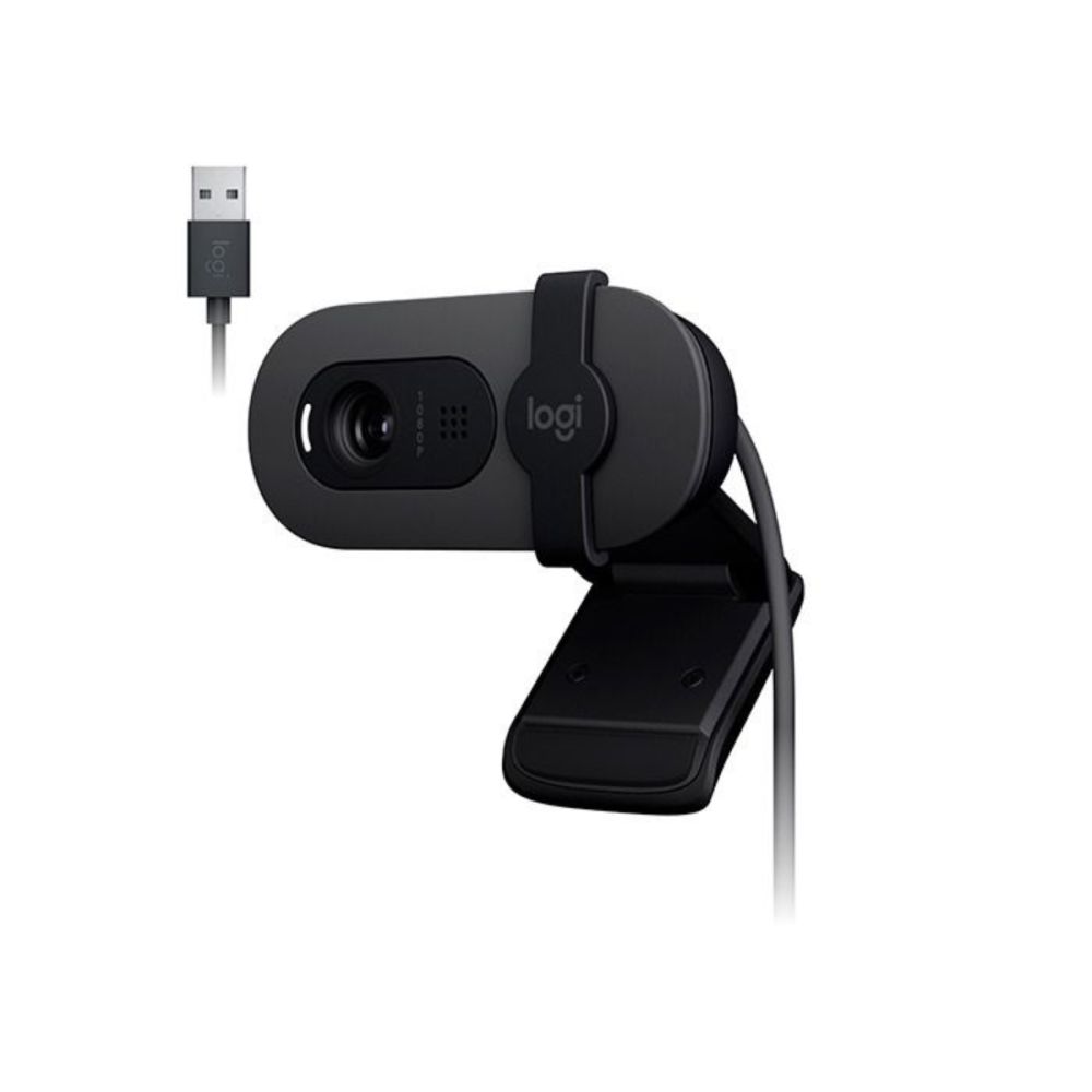 Webcam Full HD Brio 100 Grafite – Logitech