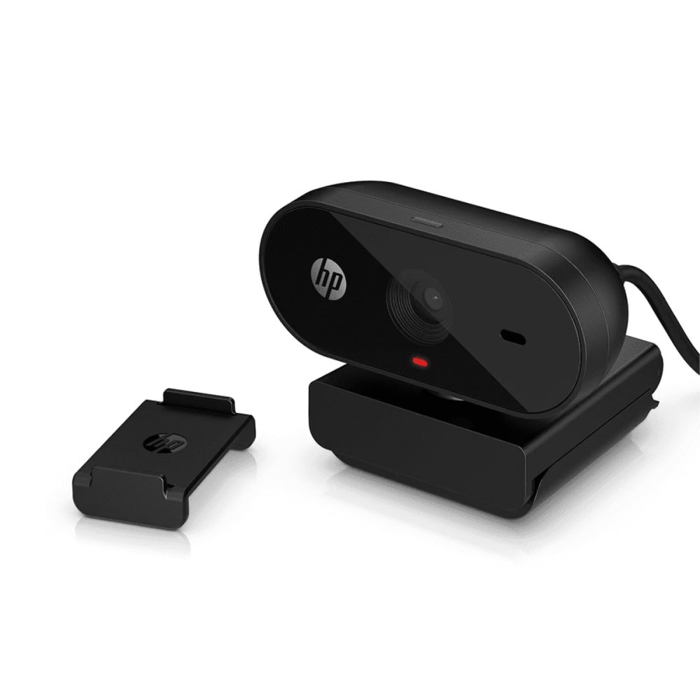 Câmera Webcam 320 FHD 1080P 53X26AA#ABL - HP