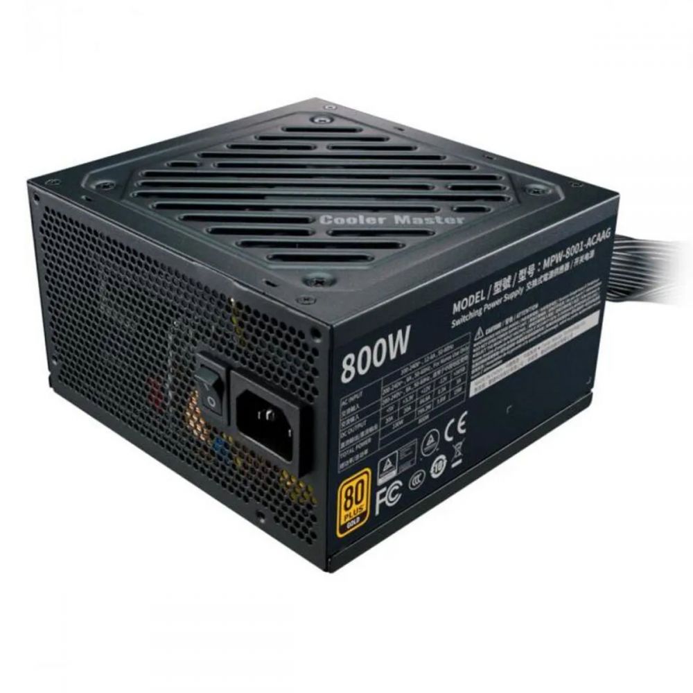 Fonte G800 GOLD 800W 80 PLUS GOLD - Cooler Master