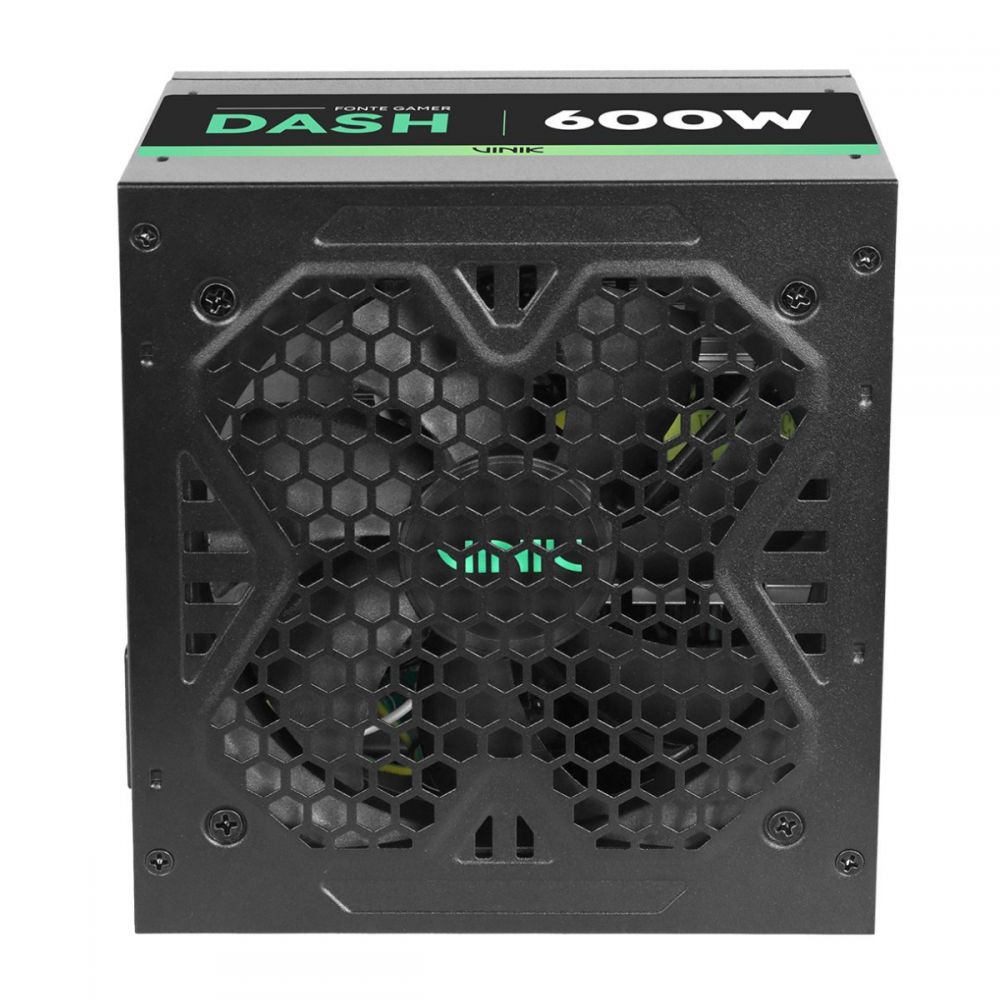 Fonte Gamer Dash 600W Preto Vfg600Wpv3 - VINIK