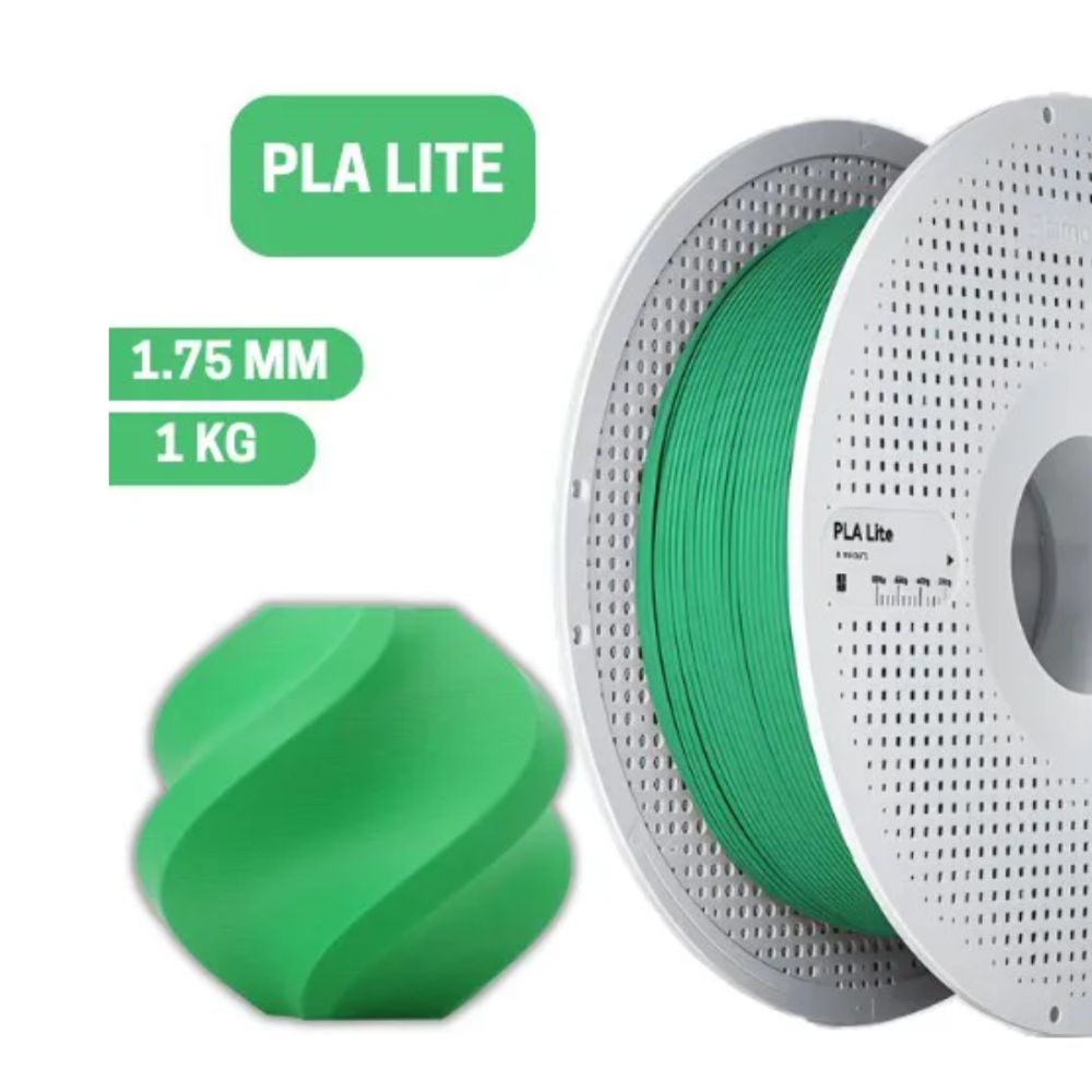 Filamento Pla Lite 1,75Mm 1Kg Verde - BAMBU LAB