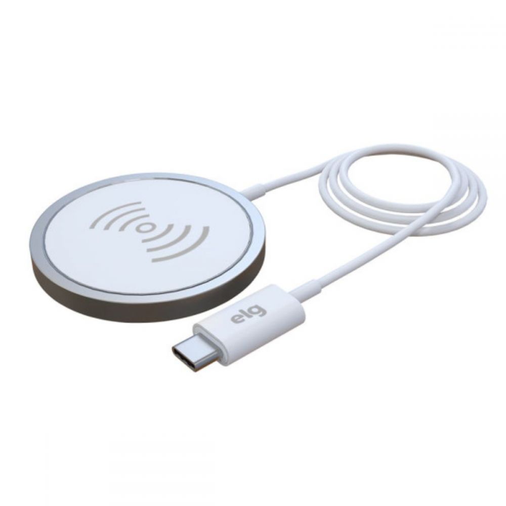 Carregador Magnético Safemag Wireless Branco - ELG