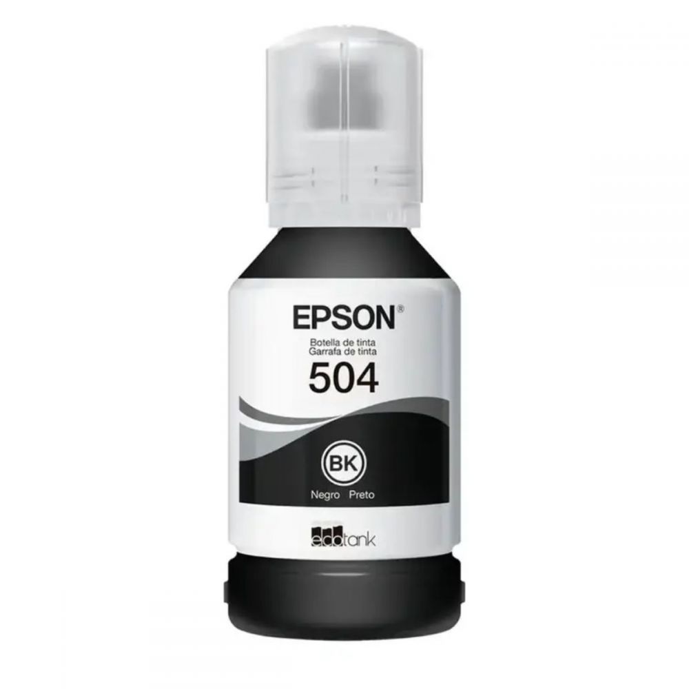Refil de Tinta T504 7.5K Preto - Epson