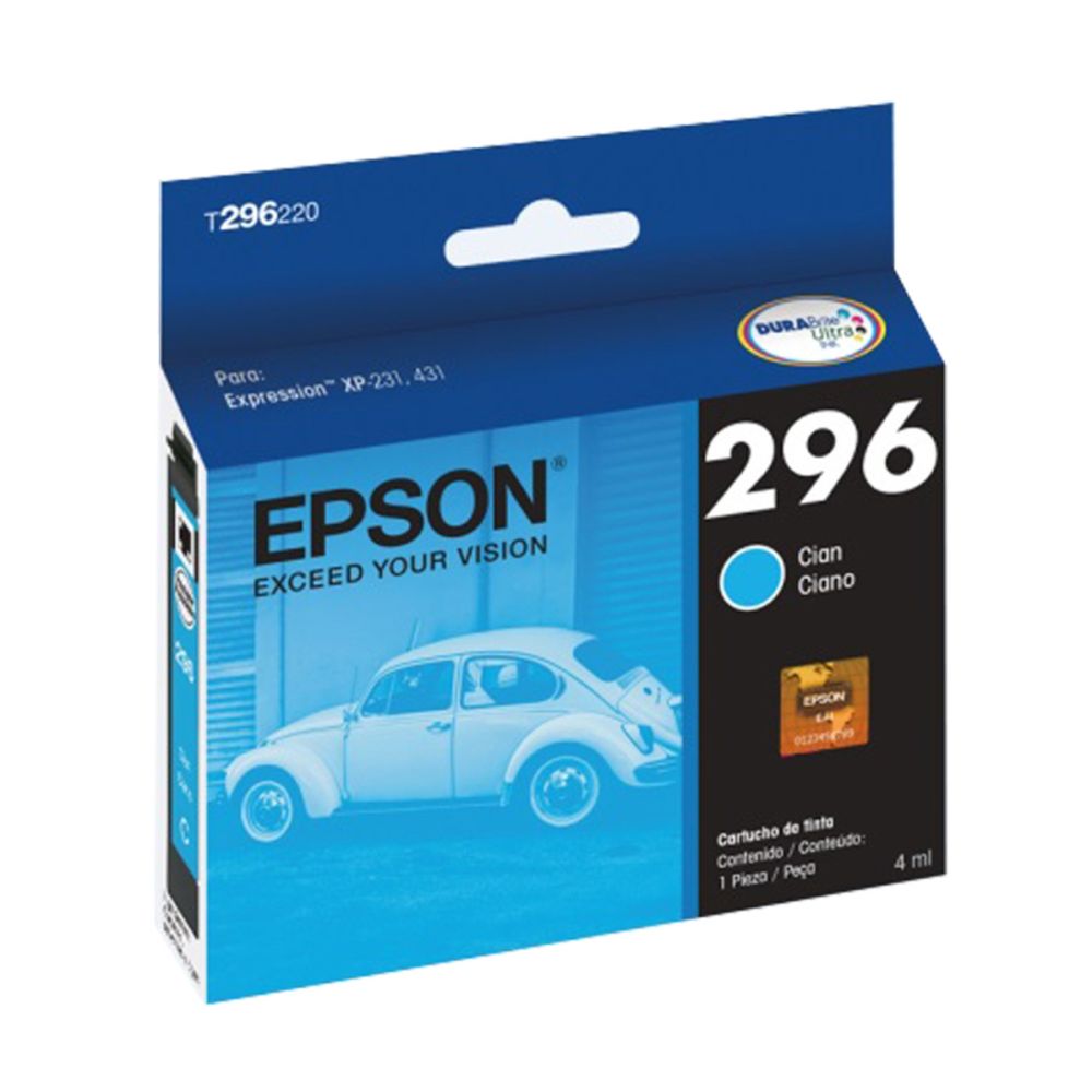 Cartucho de Tinta T296220 Ciano – Epson