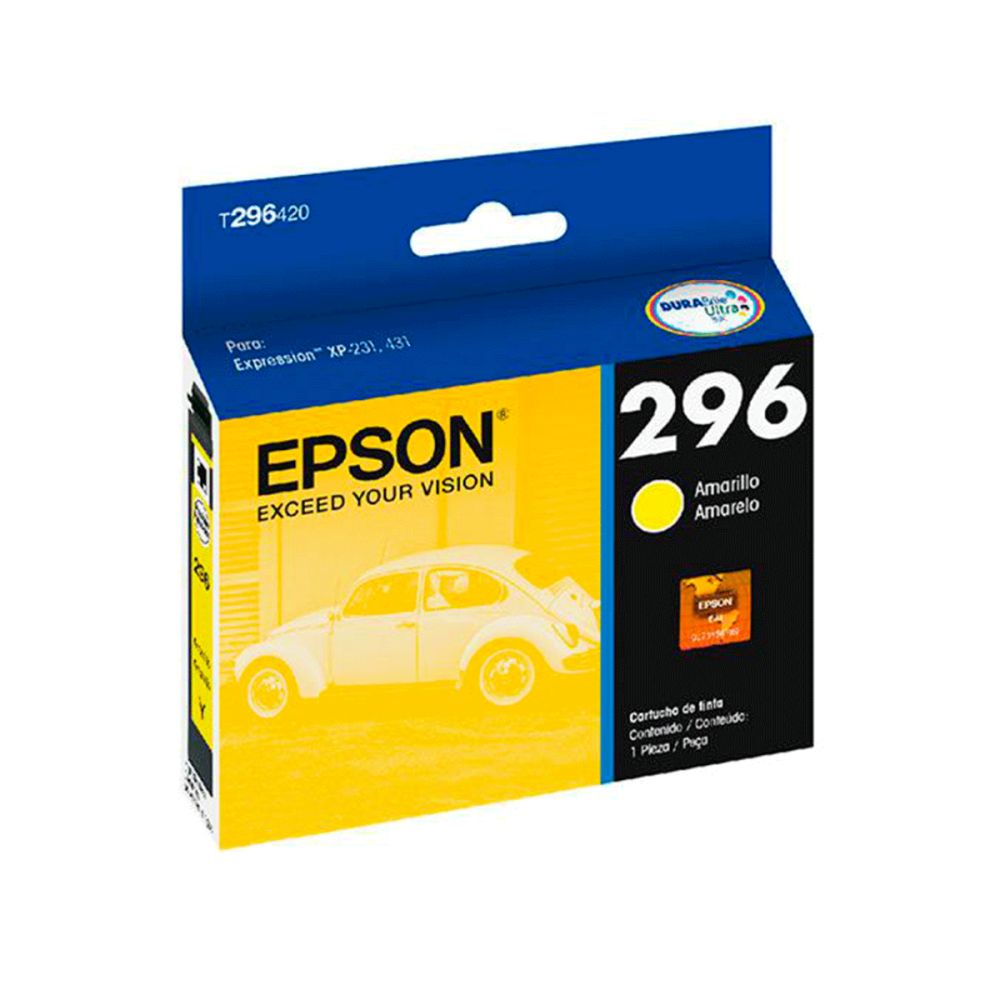 Cartucho T296420-BR Amarelo - Epson