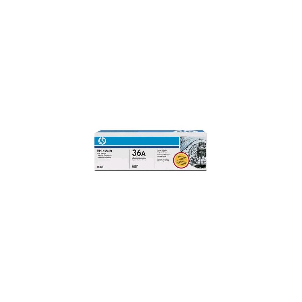 Toner CB436A Laserjet Original Preto - HP