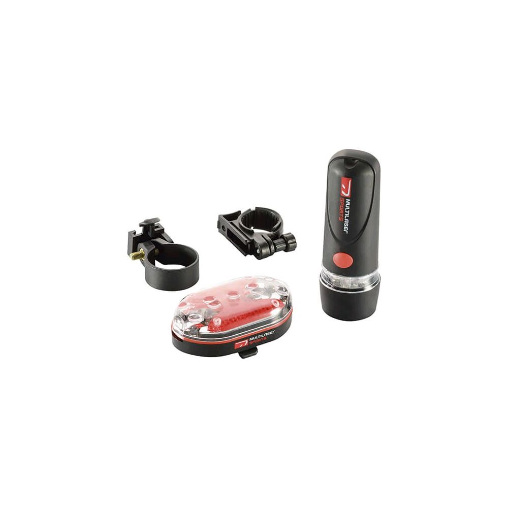 Kit Farol Atrio Plástico Dianteiro + Traseiro BI006 - Multilaser