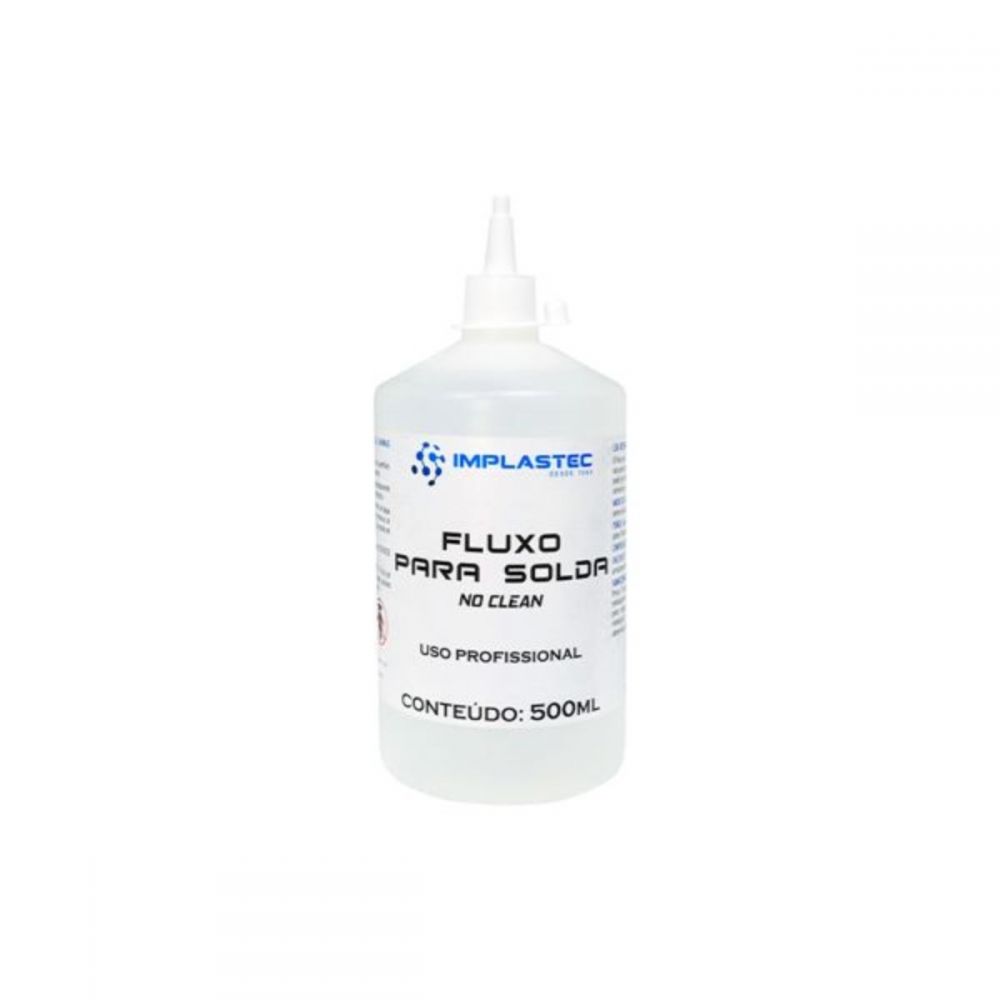 Fluxo Para Solda No Clean 500ml - Implastec