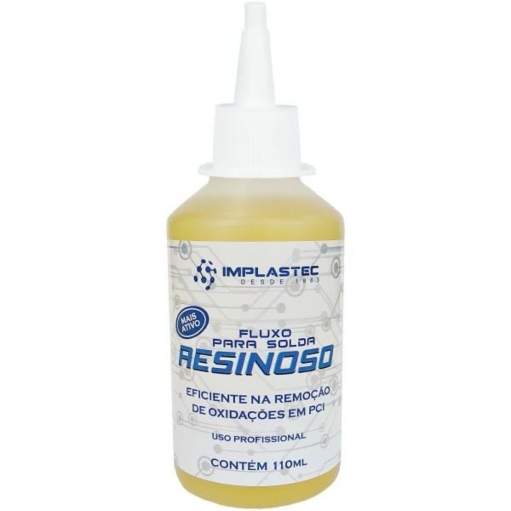 Fluxo de Solda Resinoso 110ml - Implastec