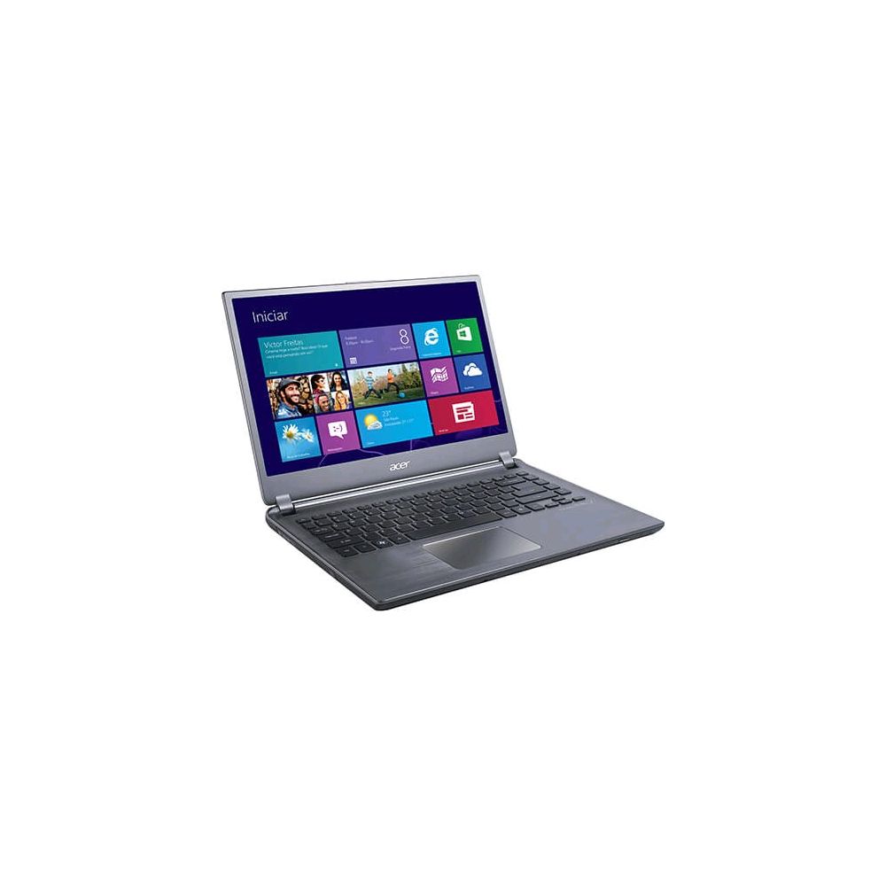 Ultrabook Acer M5-481T-6195 com Intel Core i5 4GB 500GB + 20GB SSD LED 14