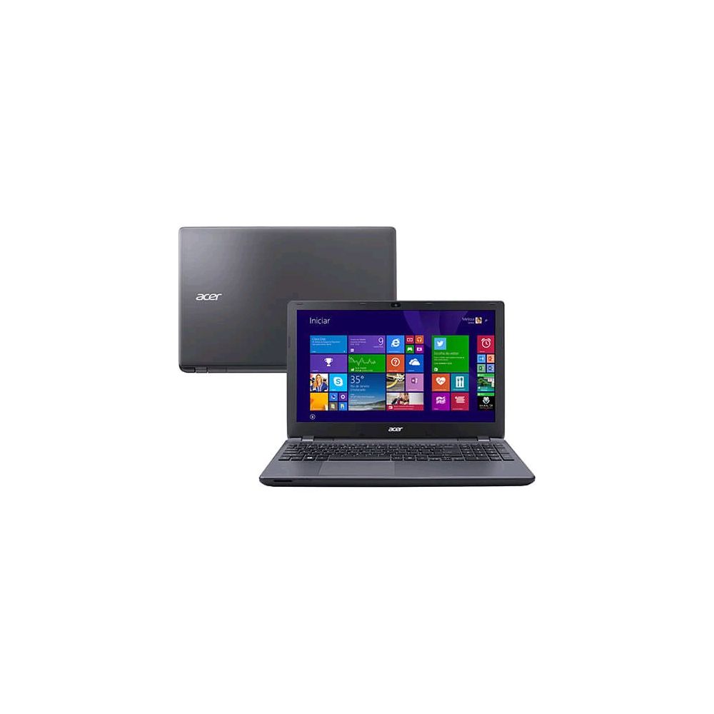 Notebook Acer E5-571G-57MJ Intel Core i5 4GB (2GB de Memória Dedicada) 1TB Tela 