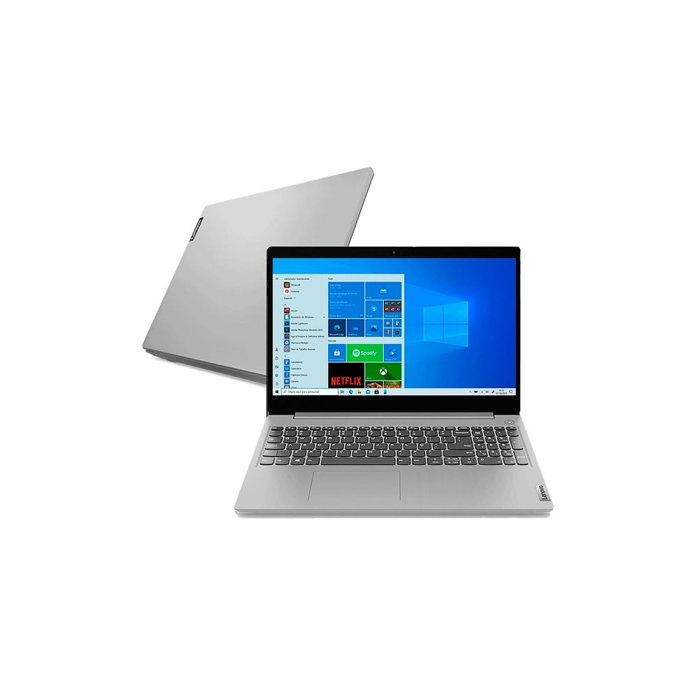 Notebook IdeaPad 3i Intel Core i3 04GB 01TB W10 - Lenovo