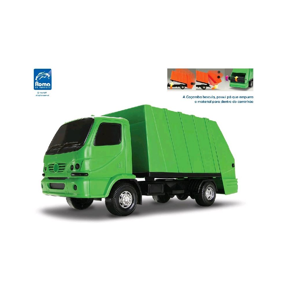 Caminhão Urban Coletor - Roma Brinquedos