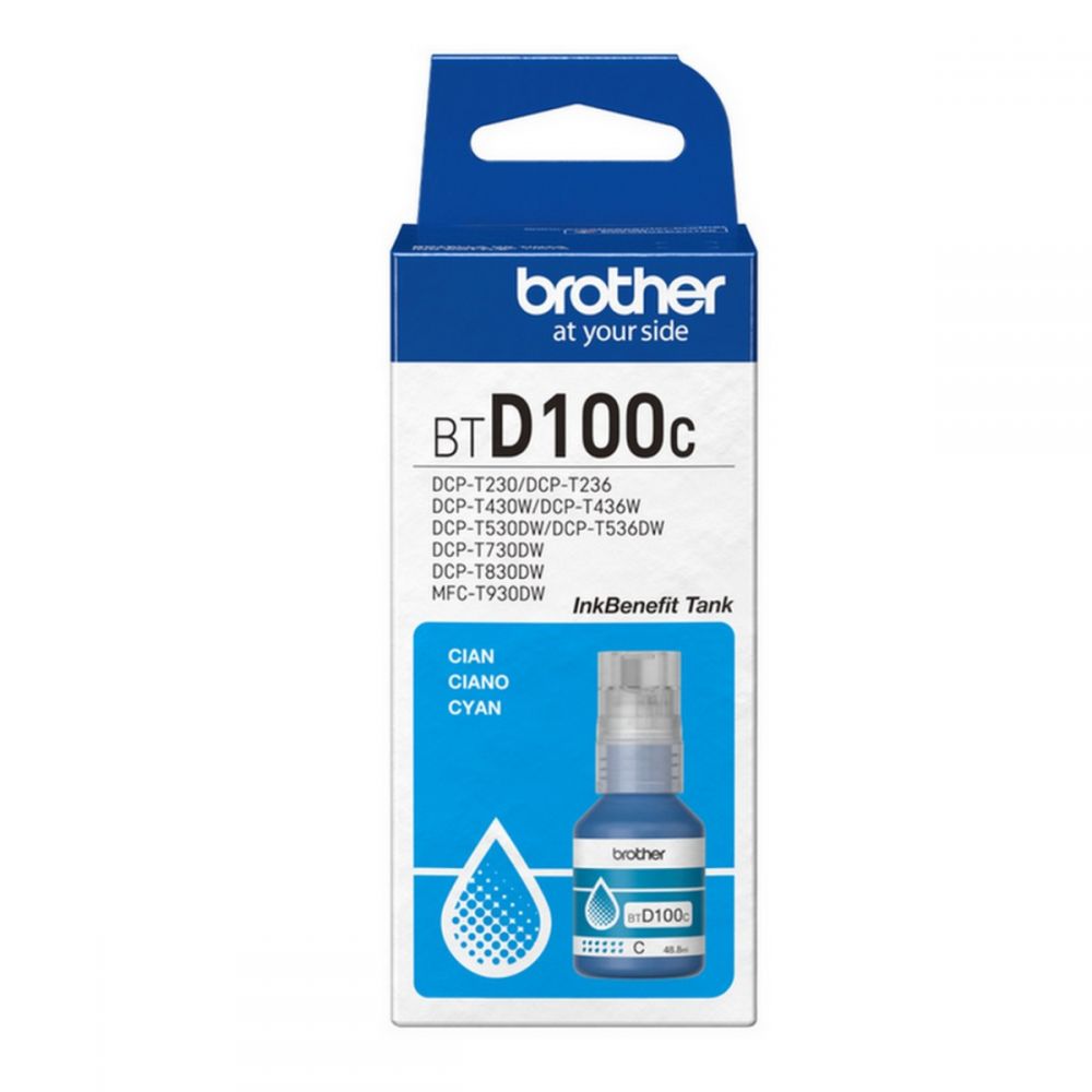 Refil de Tinta Ciano BTD100C - Brother