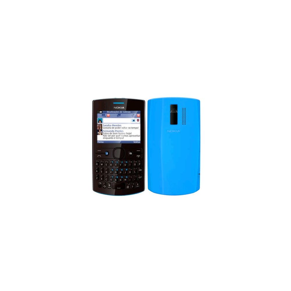 Celular Asha 205 Dual Chip, Câmera, Acesso Redes Sociais, Bluetooth - Nokia