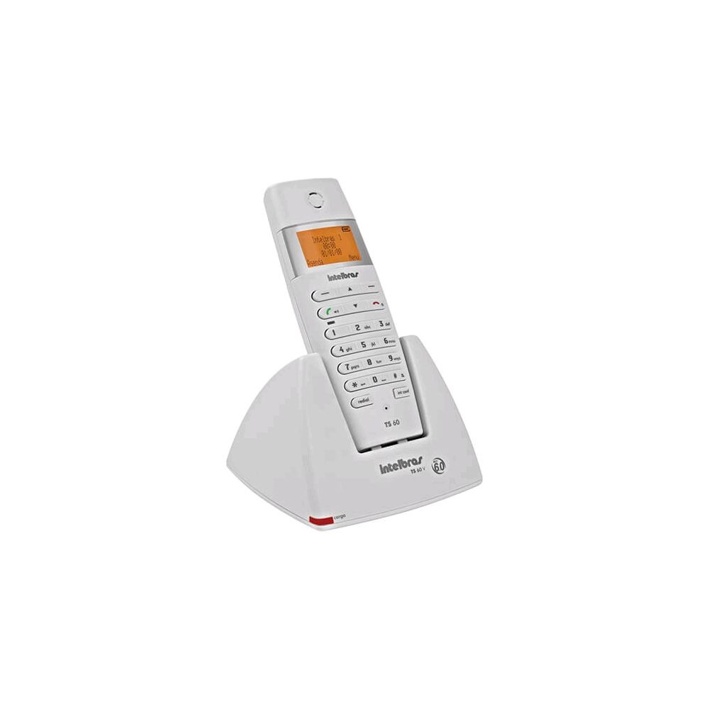 Telefone Sem Fio TS60 V Branco - Intelbras