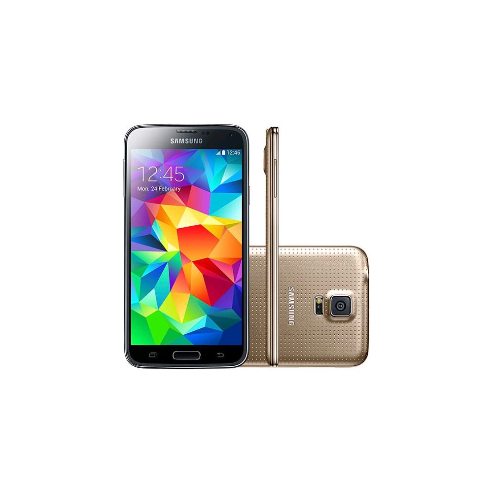 Smartphone Galaxy S5 SM-G900M, Dourado, Tela 5.1