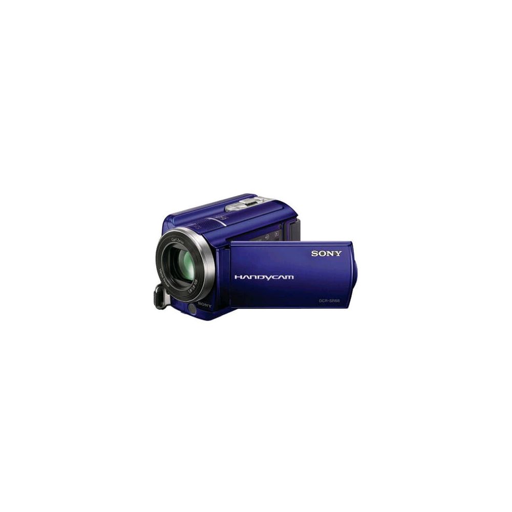 Filmadora DCR-SR68/L Zoom 60X LCD 2,7P HD 80GB Touch Screen Memória Stick Pro Du
