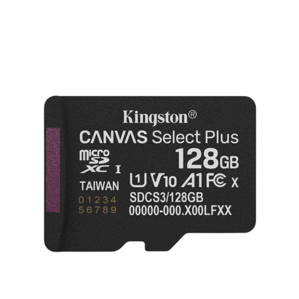 Cartão de memória microSD 128GB Canvas Select Plus-KINGSTON