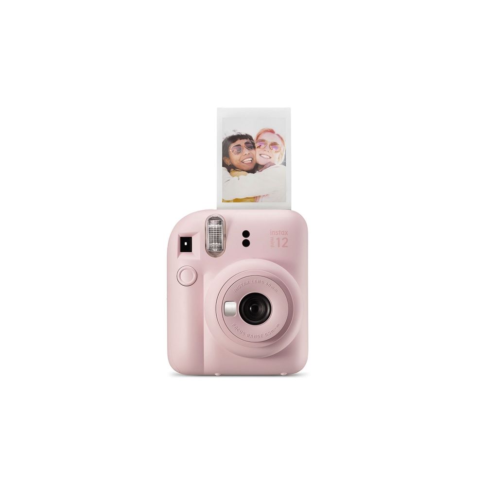 Kit Câmera Instax Mini 12 Rosa 10 fotos e Bolsa Fujifilm
