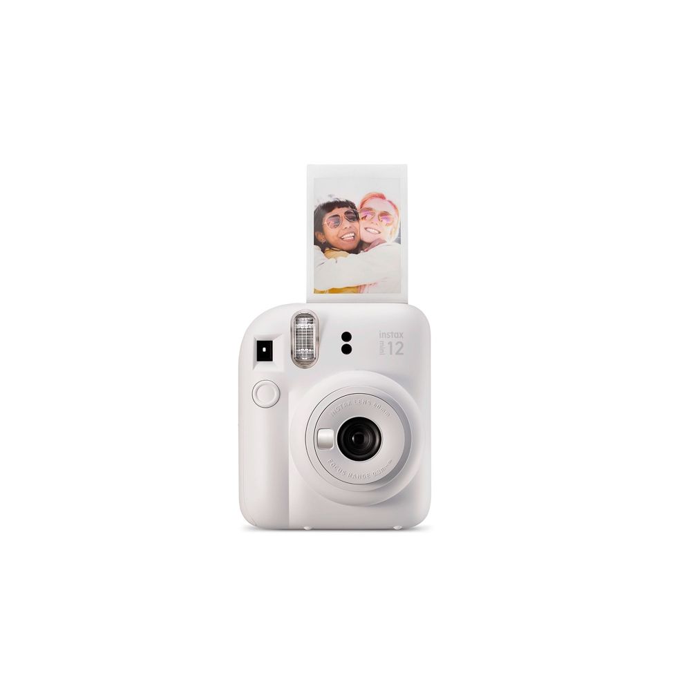 Kit Câmera Instax Mini 12 Branco 10 fotos e Bolsa Fujifilm