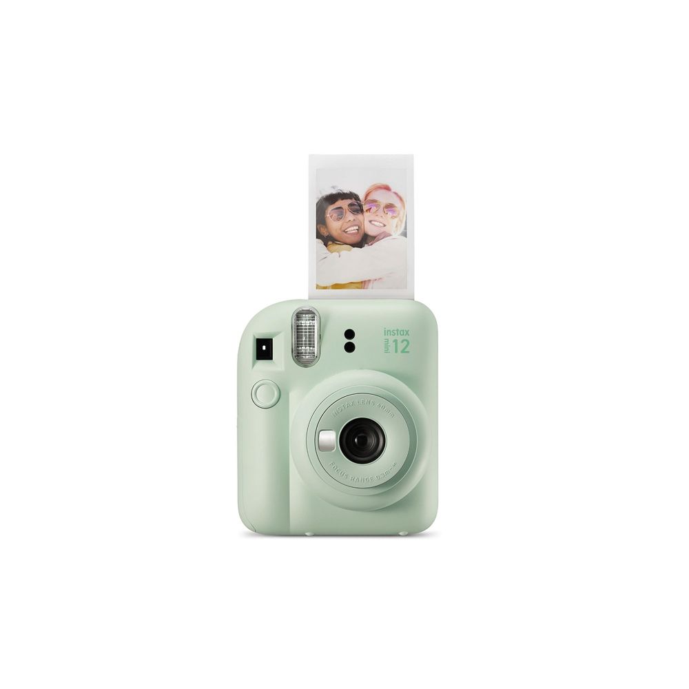 Kit Câmera Instax Mini 12 Verde 10 fotos e Bolsa Fujifilm
