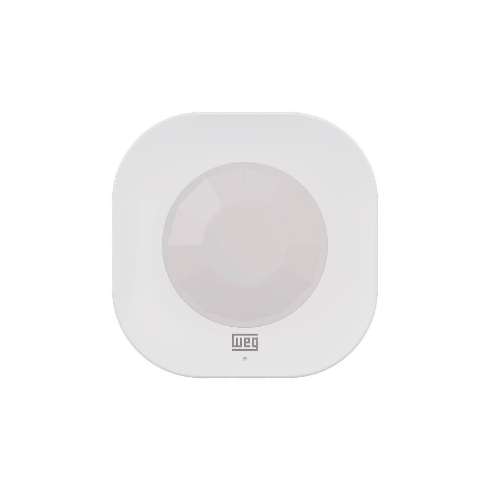 Sensor de Movimento Wi-Fi Recarregável Branco 15718998 - Weg
