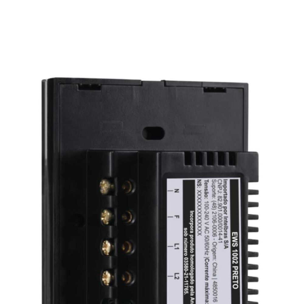 Interruptor Touch Inteligente 2 Teclas EIW 1002 - Intelbras