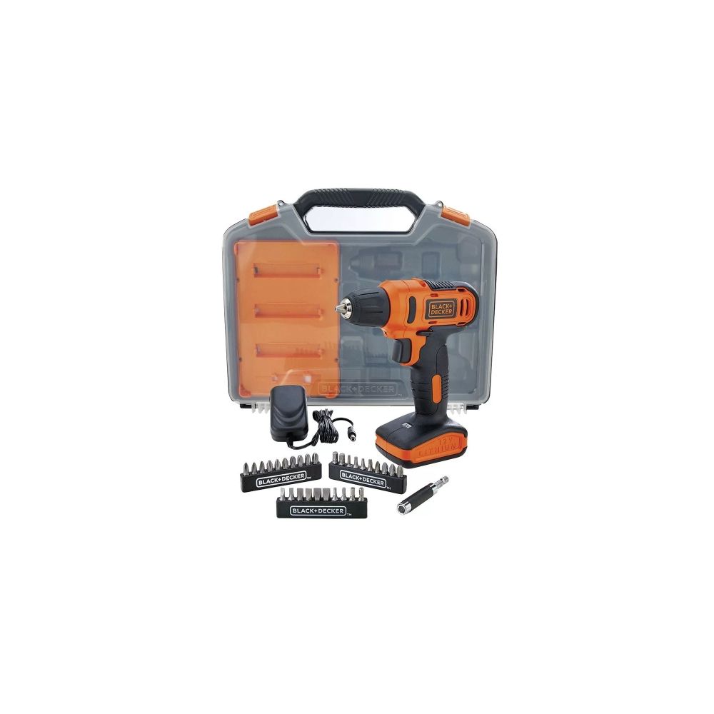 Parafusadeira Furadeira 3/8 Pol. 12V LD12SC-BR  - Black+Decker