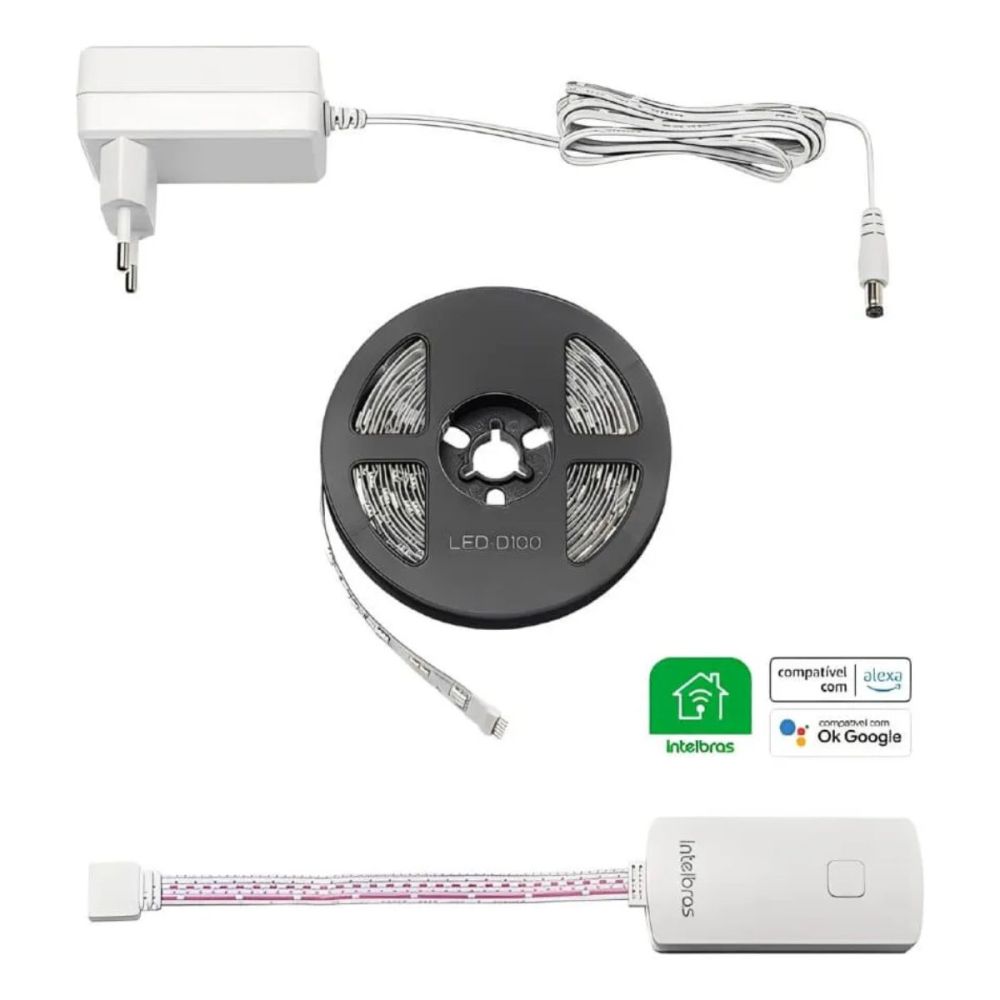 Fita LED Inteligente Wi-Fi RGB 5m – Intelbras