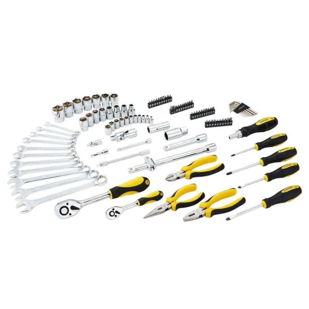 Jogo de Ferramentas com 110 Peças Combo - Stanley