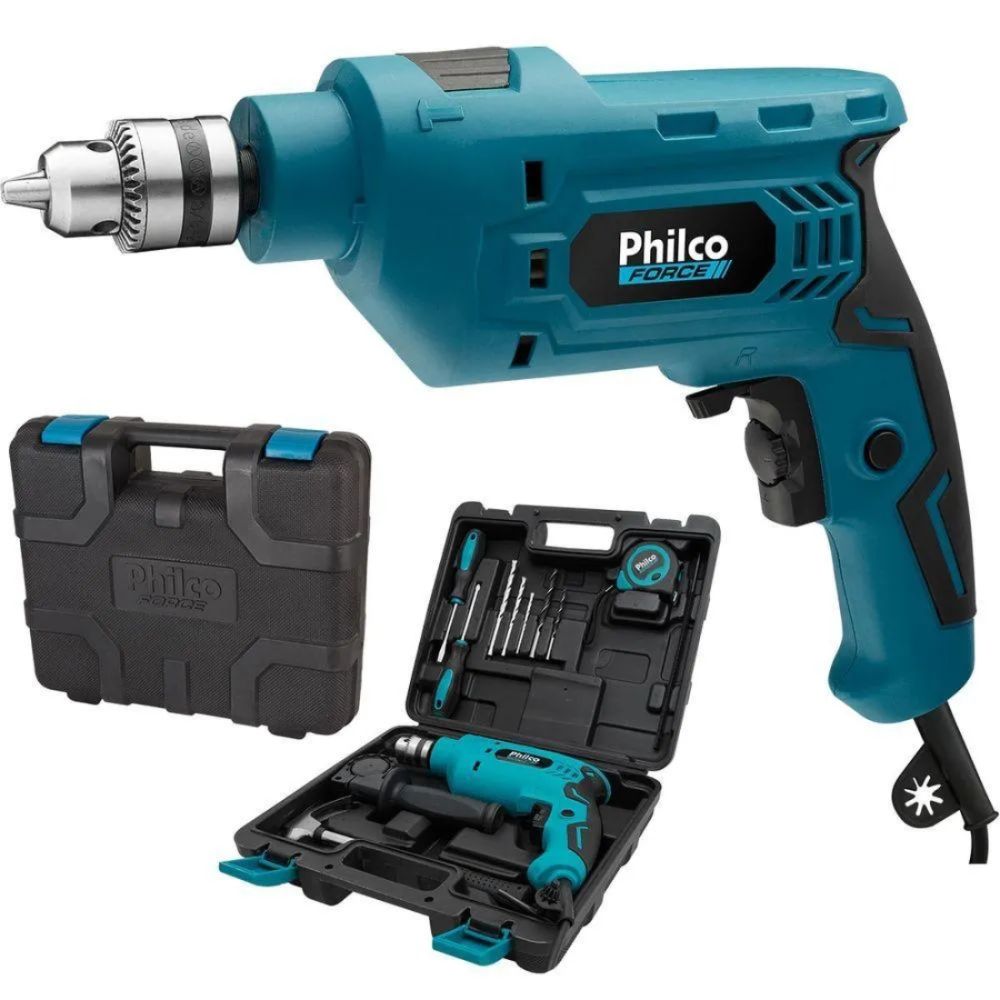 Furadeira PFU01MF Force c/Maleta 650W 220V - Philco