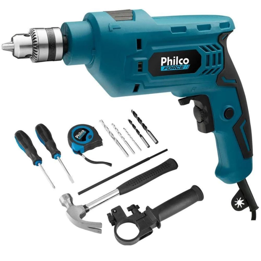 Furadeira PFU01MF Force c/Maleta 650W 220V - Philco