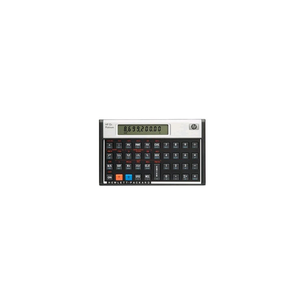 Calculadora Financeira 12C Platinum - HP