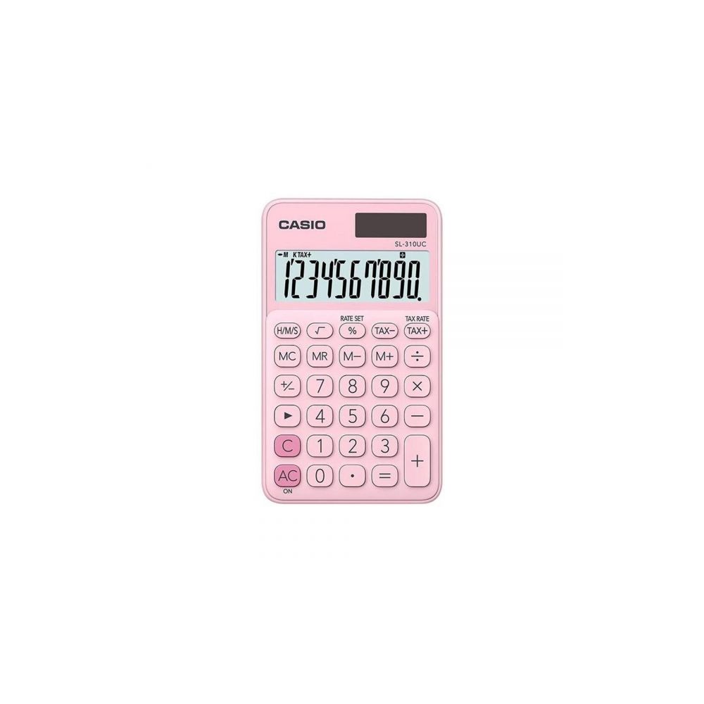 Calculadora de Bolso 10 Dígitos SL-310UC-PK Rosa - Casio