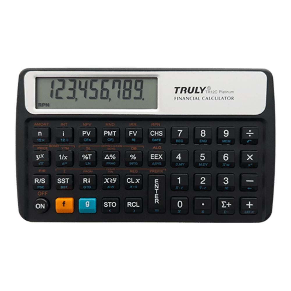 Calculadora Financeira Platinum Tr12c – Truly
