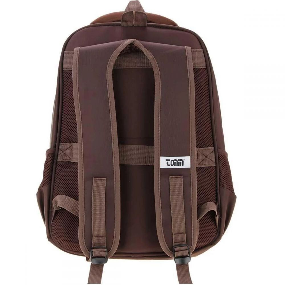 Mochila Porta Notebook Conecta 2067 Marrom - Tonin