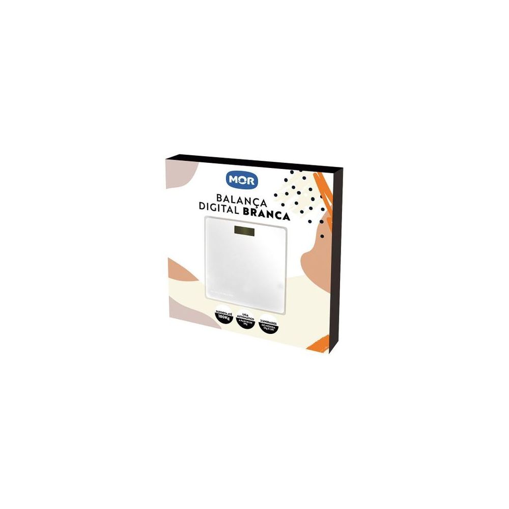 Balança Digital Branca MOR-8213 - Mor 