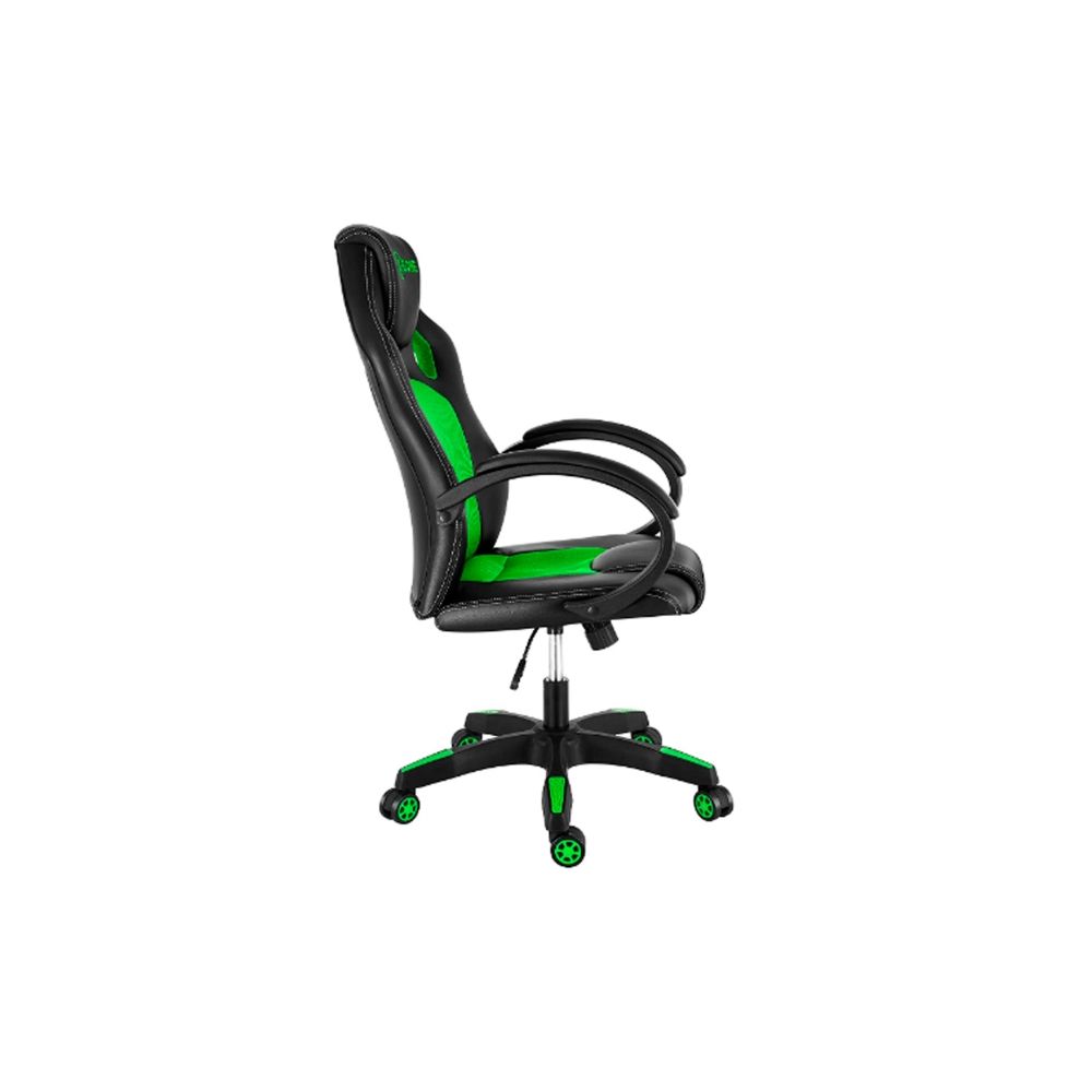 Cadeira Gamer CGR-02 Reclinável Preto e Verde - XZone