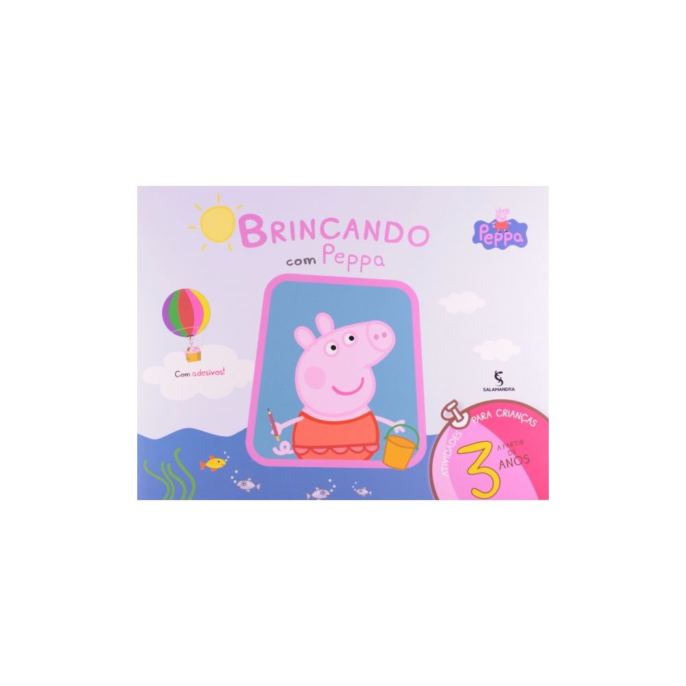 Livro: Brincando com a Peppa - Salamandra