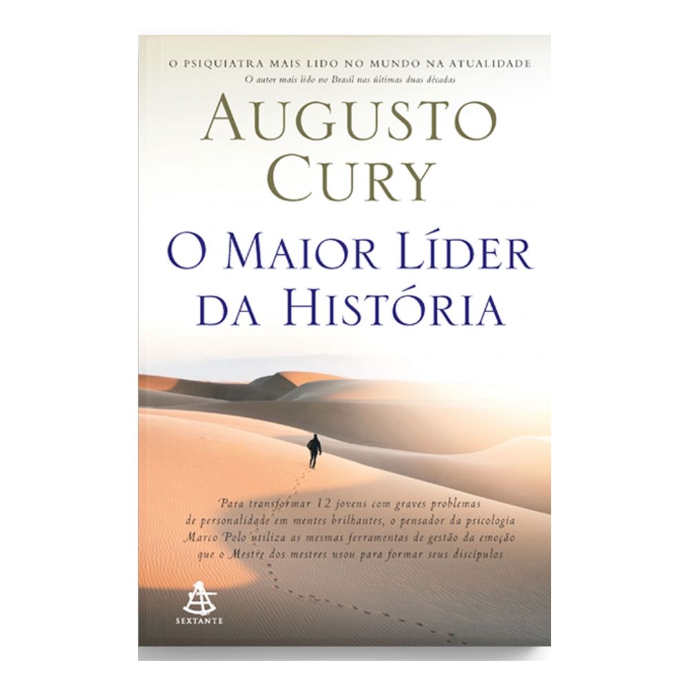 Livro: O Maior Líder da História - Augusto Cury