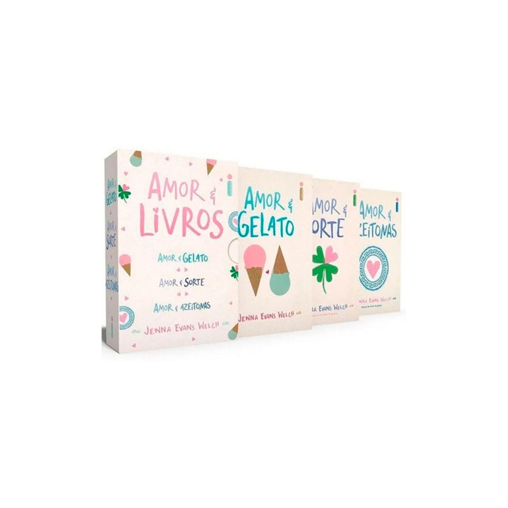 Box: Amor e Livros 3 Volumes - Jenna Evans Welch