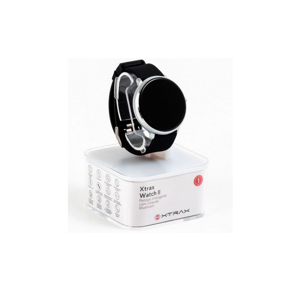 SmartWatch Watch II Preto Bluetooth - Xtrax
