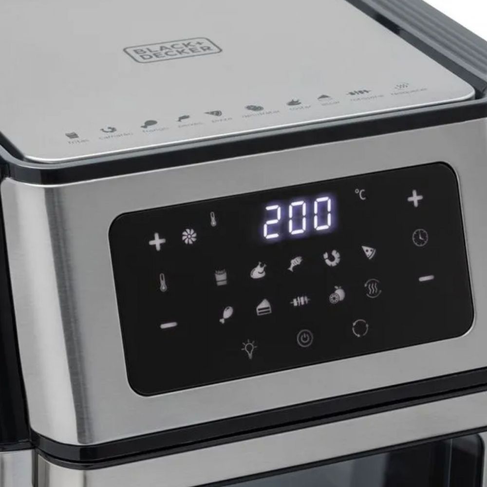 Airfryer Oven 5 Em 1 Gourmand Gris 220v – Black + Decker