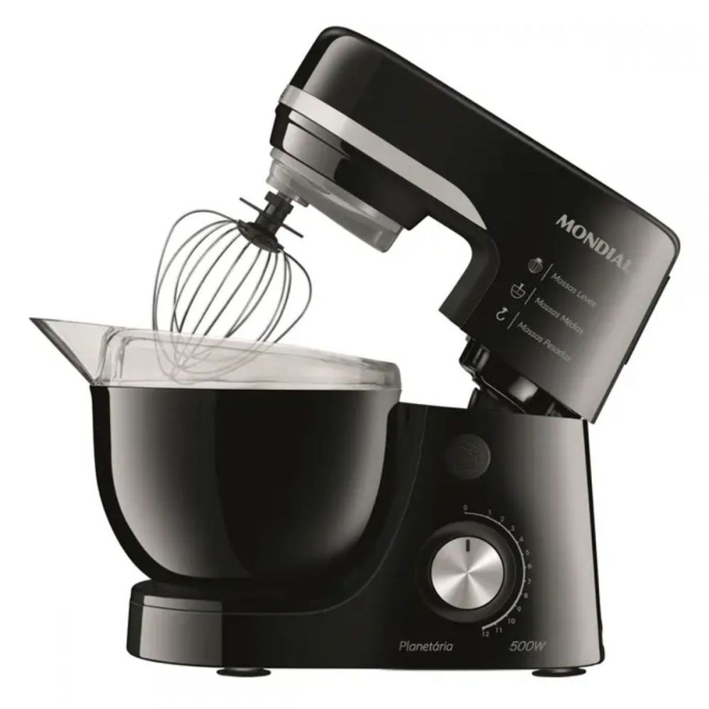 Batedeira Planetária BP03B 700W Preto 220V – Mondial