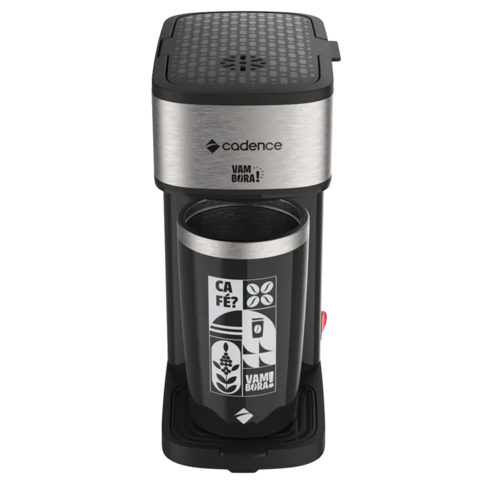 Cafeteira Elétrica Vambora com Copo Térmico 220V - Cadence