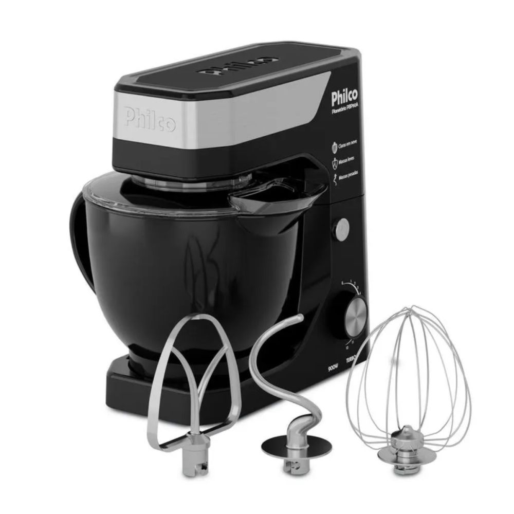 Batedeira Planetária Concept 5L 900W Turbo 220V - Philco