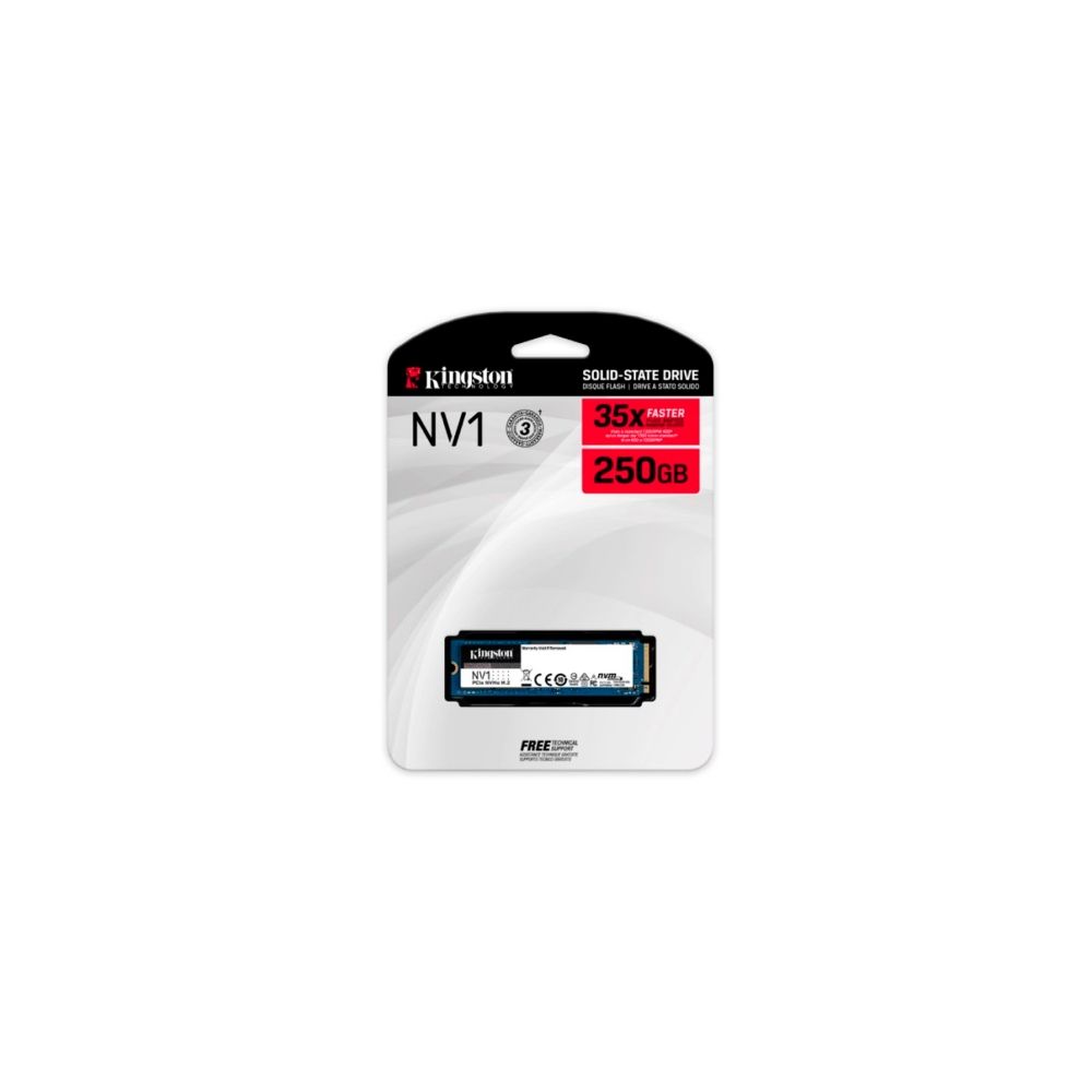 SSD 250GB SATA NV1 NVME SNVS/250G - KINGSTON
