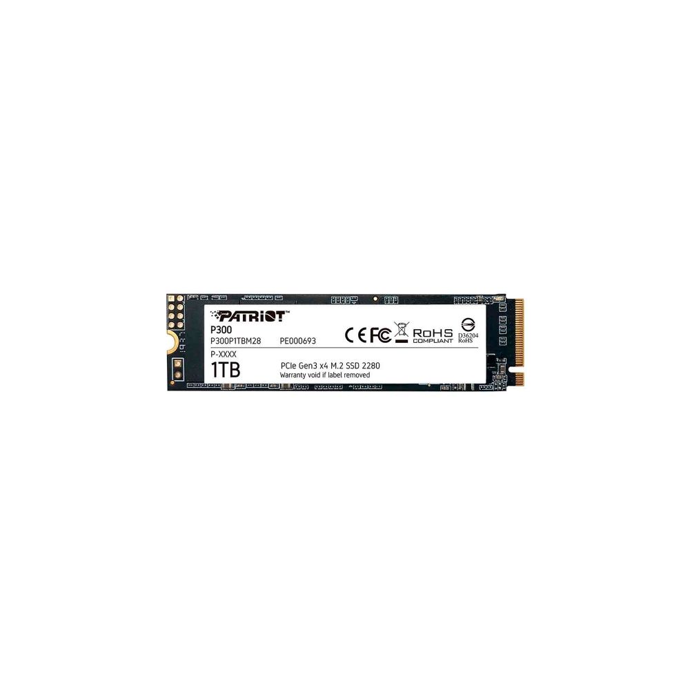 SSD P300 1TB M.2 2280 NVME PCIE GEN 3x4 - Patriot