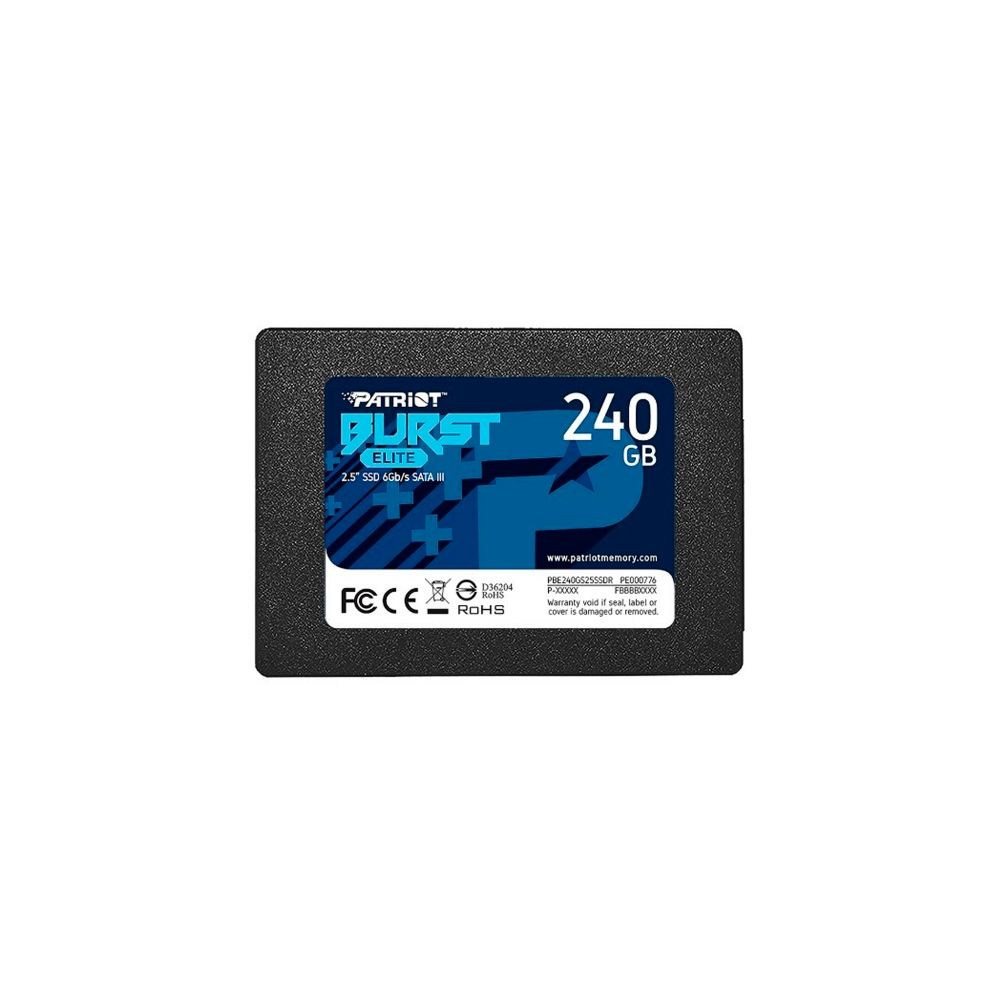 SSD Burst Elite 240gb Sata3 2,5  PBE240GS25SSDR - Patriot
